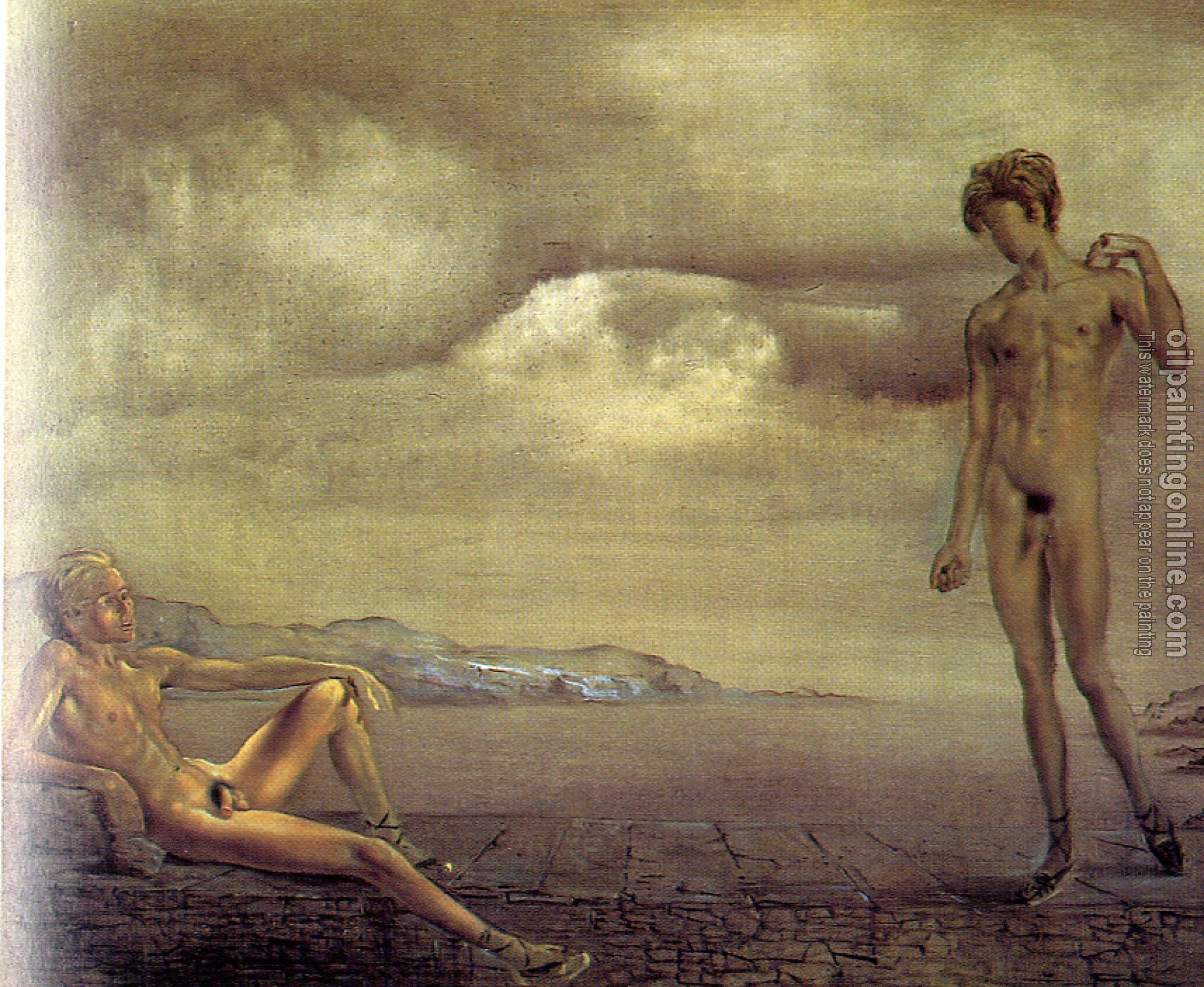 Dali, Salvador - Two Adolescents